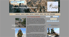 Desktop Screenshot of blindhikertrevorthomas.com